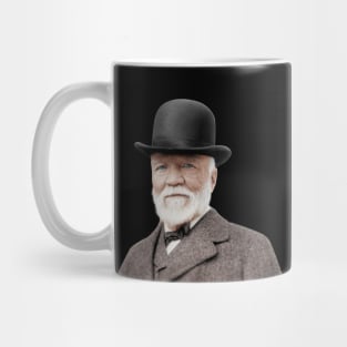 Andrew Carnegie Portrait Colorized Mug
